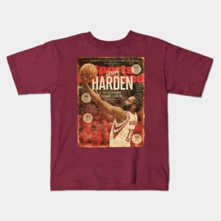 COVER SPORT - SPORT ILLUSTRATED - JAMES HARDEN Kids T-Shirt